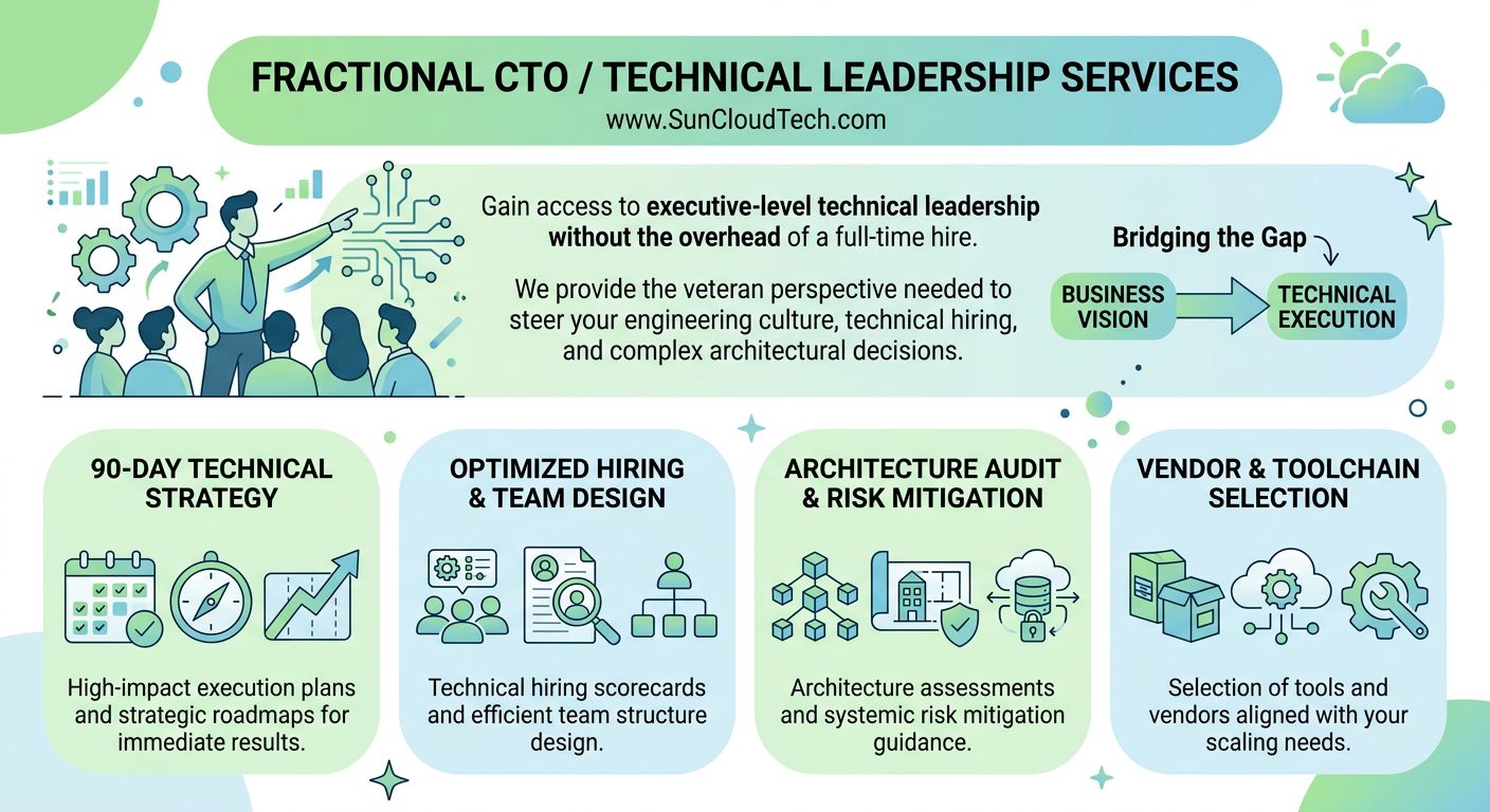 Fractional CTO / Technical Leadership